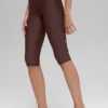 16'' High-Waist Airlift-Caprihose – Brownstone