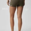 3" Alo Softsculpt High-Waist Precision Short – Olive Tree