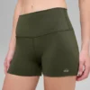 3" Alo Softsculpt High-Waist Precision Short – Olivgrün