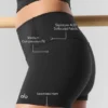 3" Alo Softsculpt High-Waist Precision Shorts – Schwarz