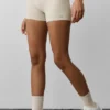 3" High-Waist Alosoft Carefree Short – Oatmeal Heather