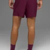 5" Adapt Laufshorts – Burgunderrot