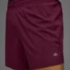 5" Adapt Laufshorts – Burgunderrot