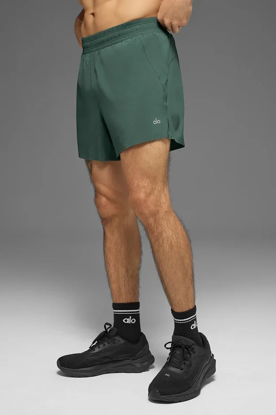 5" Adapt Laufshorts – Clover Green