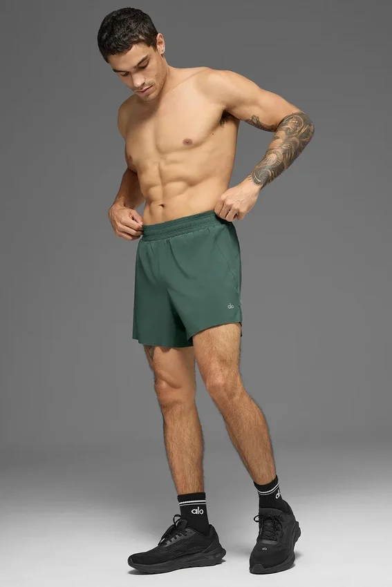 5" Adapt Laufshorts – Clover Green