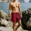 5" Adapt Laufshorts – Garnet