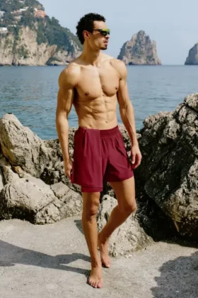 5" Adapt Laufshorts – Garnet