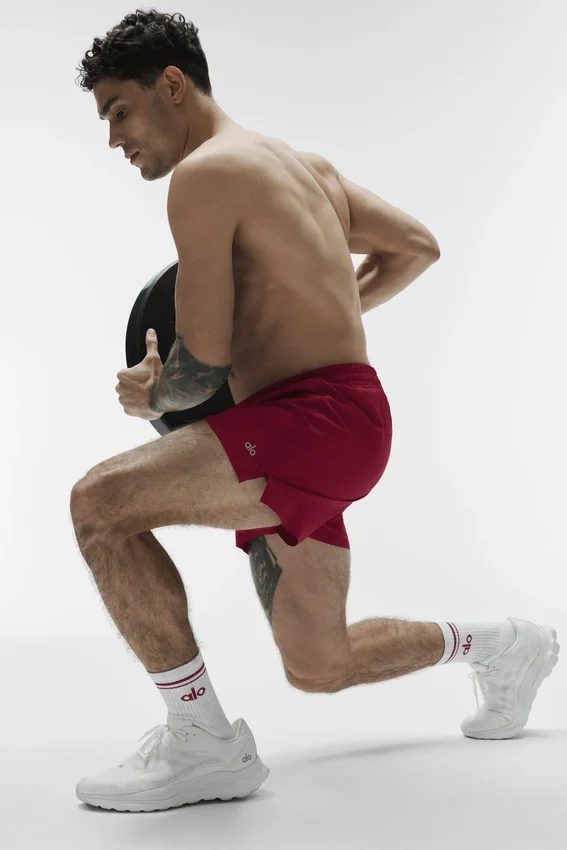 5" Adapt Laufshorts – Garnet