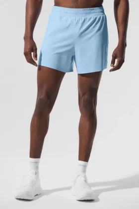 5" Adapt Laufshorts – Seashell Blue