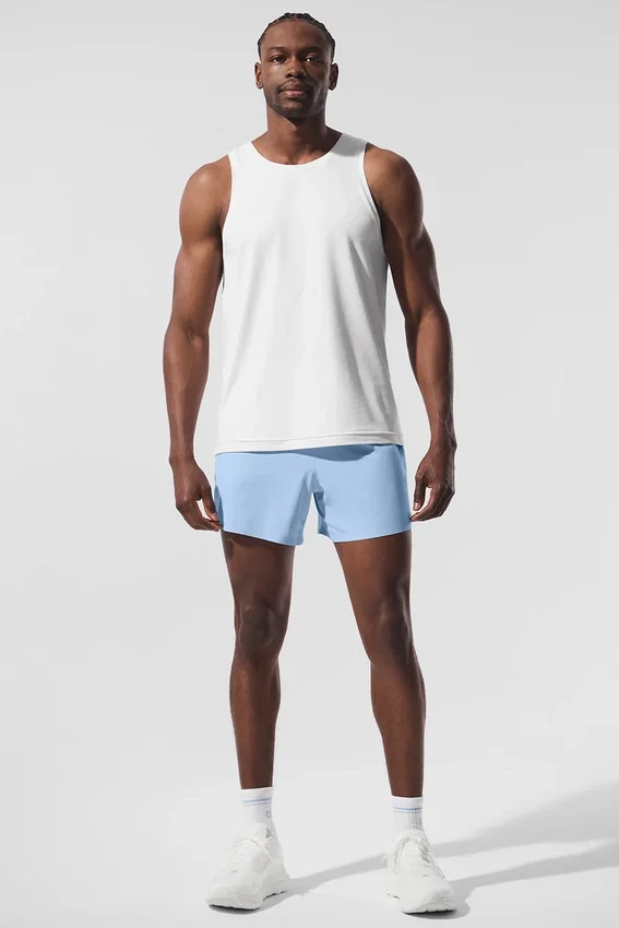 5" Adapt Laufshorts – Seashell Blue