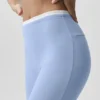 5" Airbrush Double Up Shorts – Helles Provence-Blau/Weiß