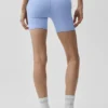 5" Airbrush-High-Waist-Biker-Shorts – Hellprovenceblau