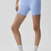 5" Airbrush-High-Waist-Biker-Shorts – Hellprovenceblau