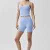 5" Airbrush-High-Waist-Biker-Shorts – Hellprovenceblau