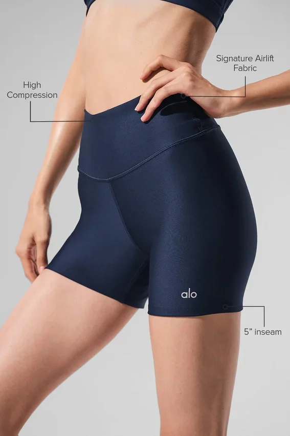 5" Airlift Energy Shorts – Navy