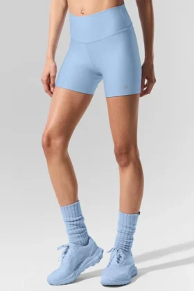 5" Airlift Energy Shorts – Seashell Blue