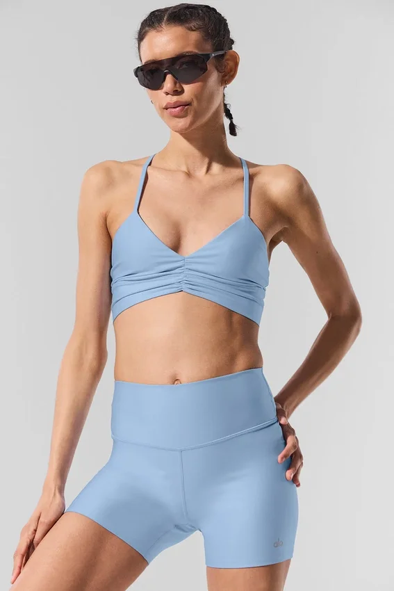 5" Airlift Energy Shorts – Seashell Blue