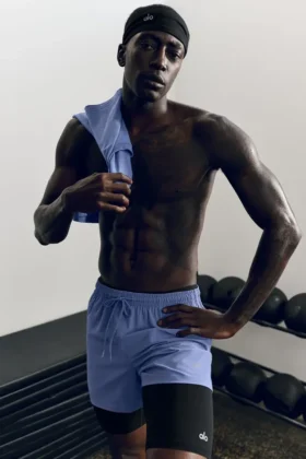 5" Circuit Shorts – Provence-Blau