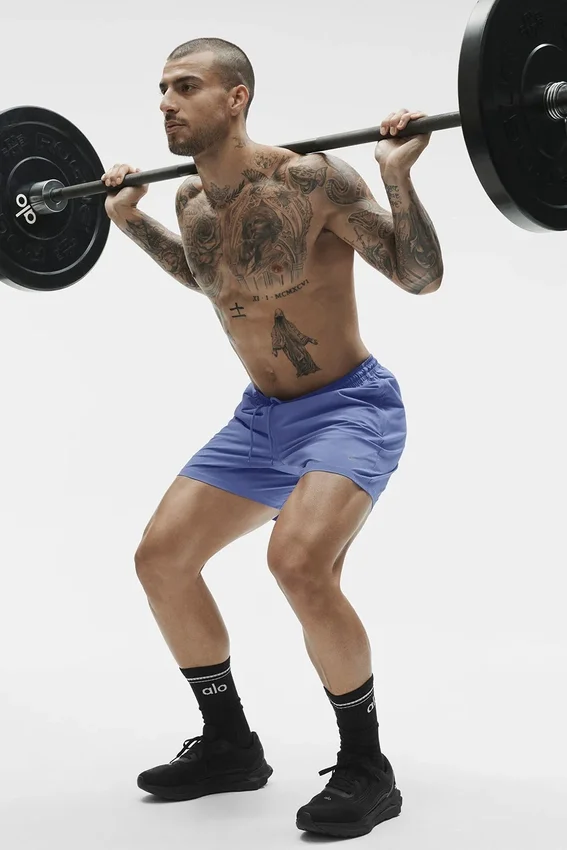 5" Circuit Shorts – Provence-Blau