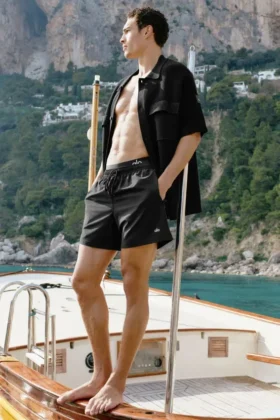 5" Circuit Shorts – Schwarz