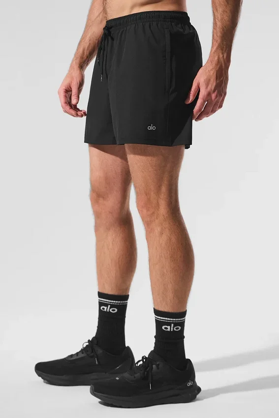 5" Circuit Shorts – Schwarz