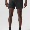 5" Game Time Ripstop 2-in-1 Shorts – Schwarz/Schwarz