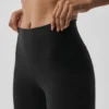 5" High-Waist Airbrush Biker Short – Schwarz