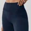5" Nahtlose gerippte „Favorite“-Shorts – Navy