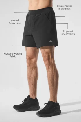 5″ Repetition Shorts – Schwarz