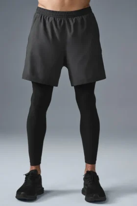 5" Revival 2-in-1-Hose – Anthrazit/Schwarz