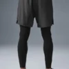 5" Revival 2-in-1-Hose – Anthrazit/Schwarz