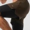 5" Revival 2-in-1-Shorts – Espresso/Schwarz