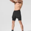 5" Revival 2-in-1 Shorts – Schwarz/Schwarz