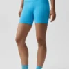 5" Seamless Ribbed Favorite Shorts – Azurblau