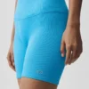 5" Seamless Ribbed Favorite Shorts – Azurblau