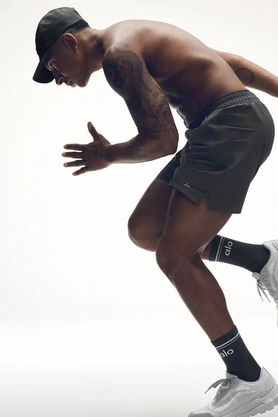 5" Traction Shorts – Anthrazit