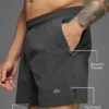 5" Traction Shorts – Anthrazit