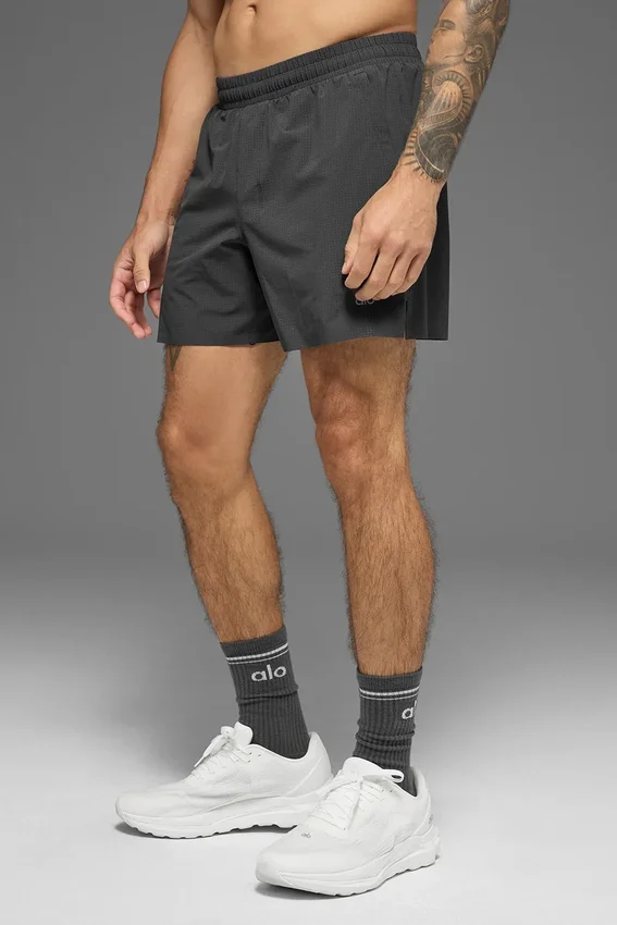 5" Traction Shorts – Anthrazit