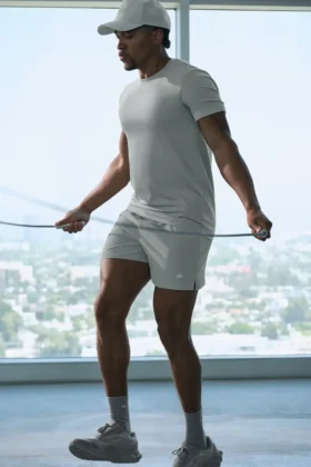 5" Traction Shorts – Lunar Grey