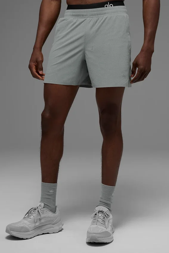 5" Traction Shorts – Lunar Grey