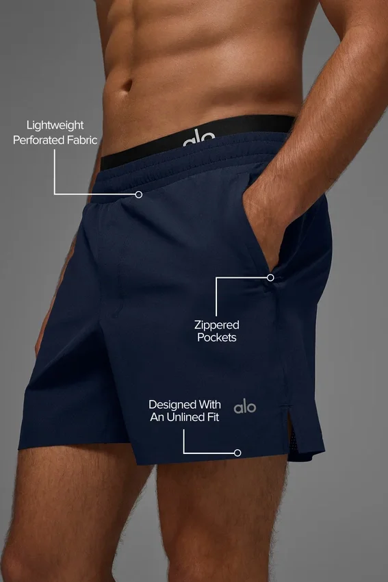 5" Traction Shorts – Navy