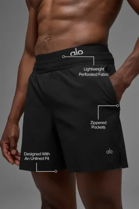 5″ Traction Shorts – Schwarz