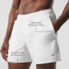 5" Traction Shorts – Weiß