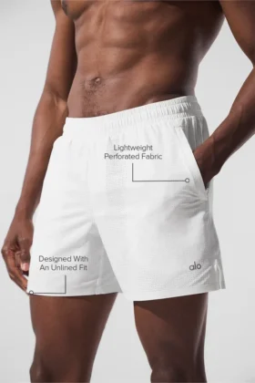 5″ Traction Shorts – Weiß