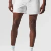 5" Traction Shorts – Weiß