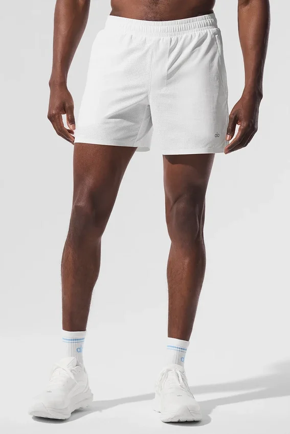 5" Traction Shorts – Weiß