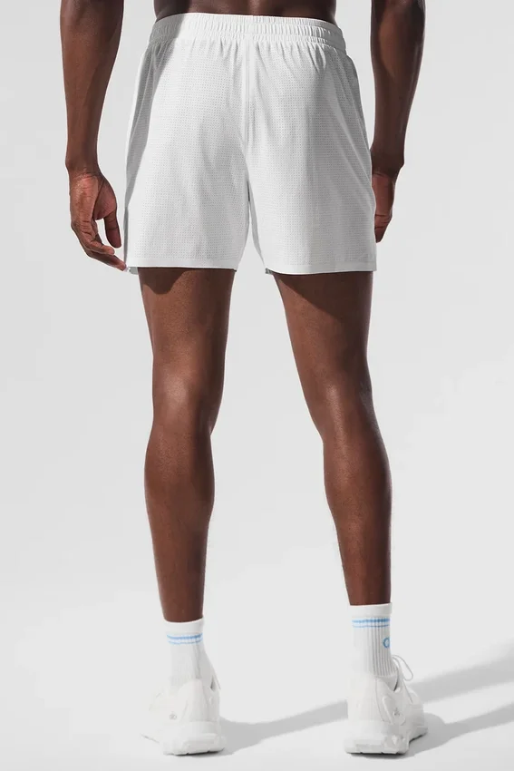5" Traction Shorts – Weiß