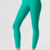 7/8-Airlift Legging mit High-Waist – Spruce Green