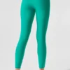 7/8-Airlift Legging mit High-Waist – Spruce Green