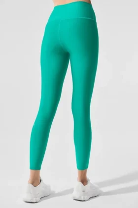 7/8-Airlift Legging mit High-Waist – Spruce Green